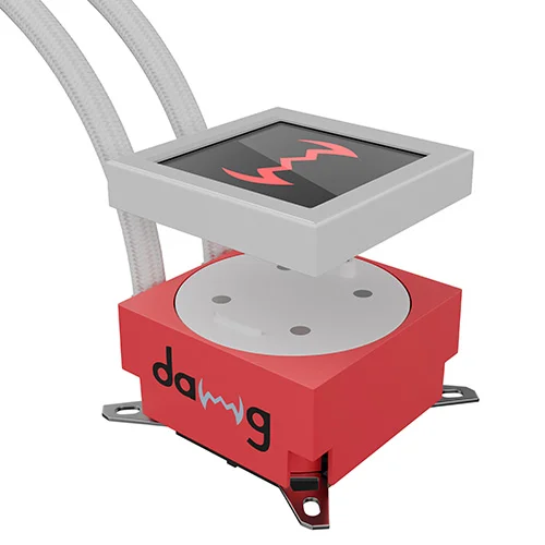 Dawg L240 AIO ARGB 240mm White CPU Liquid Cooler